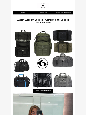 6 Pack Bags - 🎁LARGEST LABOR DAY SALE EVER!