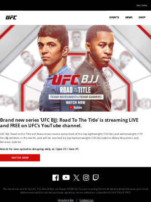 Ultimate Fighting Championship - Who Will Be The First UFC BJJ World Champion?