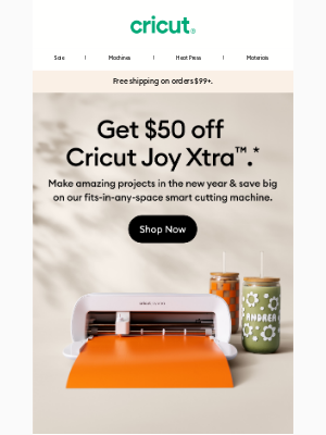 Cricut - Get $50 off Cricut Joy Xtra™ 👏