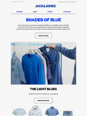 Jack & Jones (UK) - SHADES OF BLUE