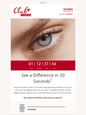 Clarins - The Wait Is (Almost) Over