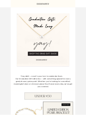 Dogeared - ✨ Need a Gift for a Grad? ✨