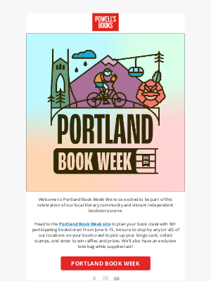 Powell's Books - 📚 Portland Book Week is here!