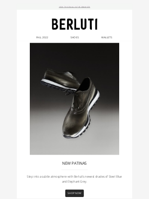 Berluti - New colours for a new season