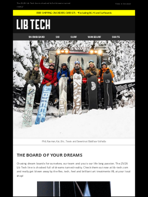 Gnu Snowboards - The Board of Your Dreams