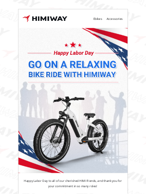 Himiway Bike - 😍Himiway Salutes All workers - Happy Labor Day!
