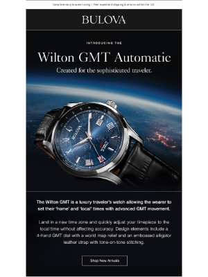 Bulova - The World Is Yours: Introducing The Wilton GMT