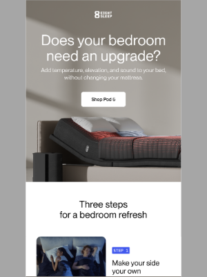 Eight - Does your bedroom need an upgrade?