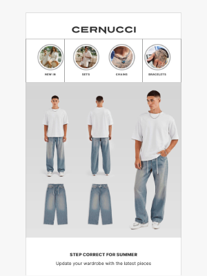 Cernucci - Step correct for Summer 💧