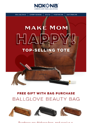 Nokona - Celebrate MOM - FREE Gift with Purchase! 🎁