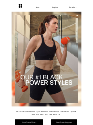 Sweaty Betty - Black Power styles you’ll love 🖤