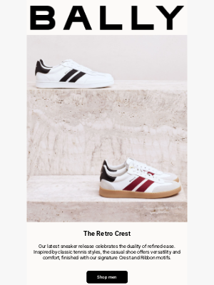 Bally - The New Retro Crest Sneaker