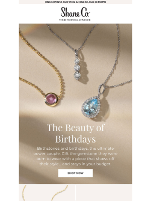 Shane Co. - Birthstones 🤝 Birthdays