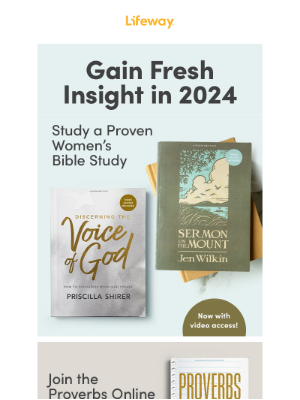 LifeWay Christian Resources - Gain fresh insight in 2024