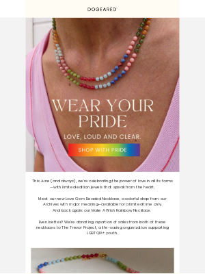 Dogeared - Love Looks Good on You 🏳️‍🌈