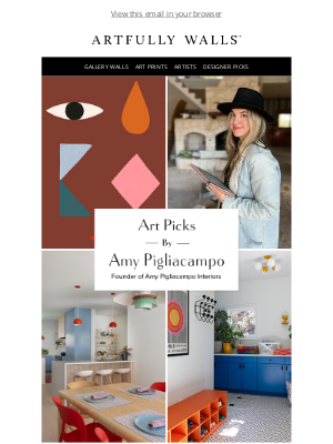 Artfully Walls - Art Picks by Amy Pigliacampo