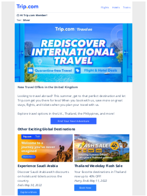 Trip Network - Great Offers to Destinations Across the Globe -- Now Up to 40% OFF