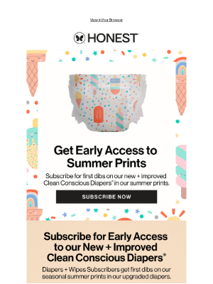 The Honest Company - Psst... Want to try our New + Improved Diapers?