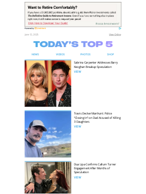 E! Networks - Sabrina Carpenter Addresses Barry Keoghan Breakup Speculation