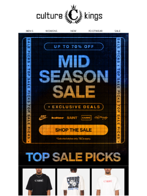 Culture Kings (Australia) - TOP SALE PICKS 🔥