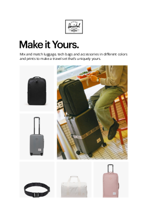 Herschel Supply Co. - Create Your Perfect Travel Set.