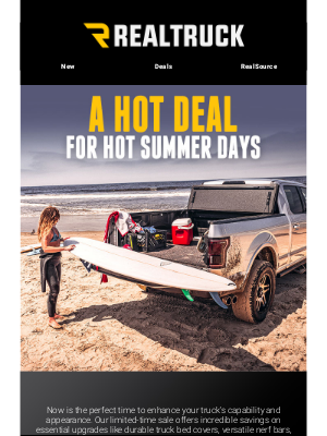 Limited Time Deals: Save on Truck Bed Covers and Side Steps
