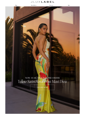 JLUXLABEL - Preorder Just Opened, Don’t Miss This Dress