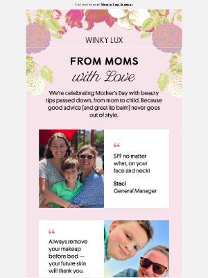 Winky Lux - Moms know best 💖