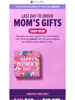 Baked By Melissa  LLC - LAST DAY to Order Mom’s Gift 💕