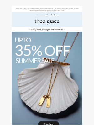 My Name Necklace - Your Summer, Your Story, Save 35% Off!
