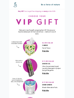 Grove Collaborative - Friendly reminder: Claim your NEW VIP gift!