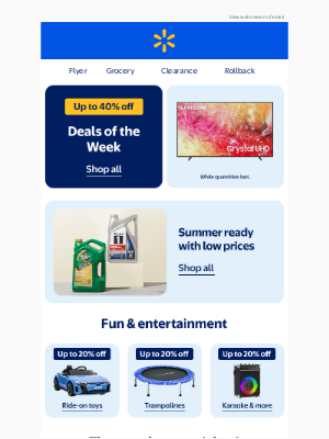 Walmart (Canada) - Big savings on fun & entertainment finds 🛴