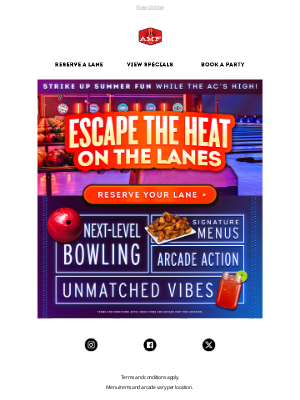 Bowlero - The Weekend Is Heating Up 🔥 Keep The Fun Rolling!