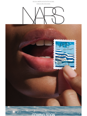 NARS Cosmetics (United Kingdom) - Coming soon: Your next hot escape.