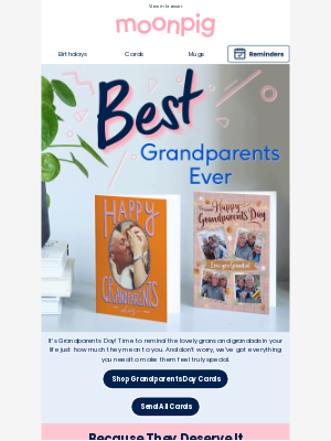 Moonpig - Send your grands a postal pick-me-up 🤗💌
