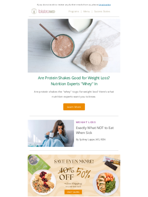 BistroMD - Are Protein Shakes Good for Weight Loss? Nutrition Experts 