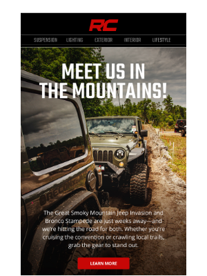Rough Country - Gear Up for The Great Smoky Mountains