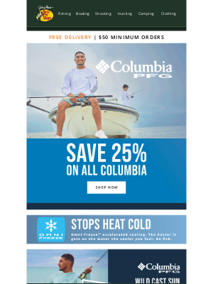 Bass Pro Shops - Cast Off In Comfort This Summer!