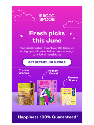 Magic Spoon - Fresh month. Fresh picks.