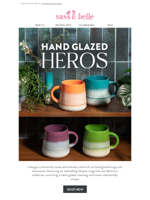 Sass & Belle (United Kingdom) - Hand Glazed Heroes