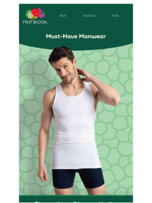 Fruit of the Loom - Discover Your New Favorite Undershirt!
