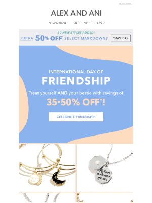 Alex and Ani - *NEW STYLES ADDED* for EXTRA 50% Off