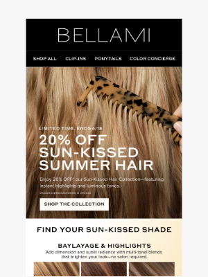 BELLAMI Hair - ☀️ 20% Off Sun-Kissed Summer Hair