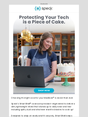 Speck Products - Outsmart Drops, Bumps, Spills & Scratches with Speck SmartShell Cases