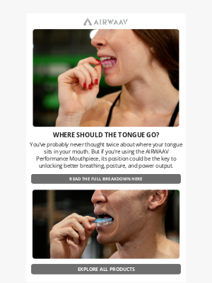 AIRWAAV - Is Your Tongue Working for You? 🤔