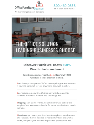 Office Furniture - Boost your biz with these top-sellers!