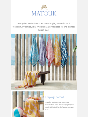 matouk.linens - Bright & Beachy