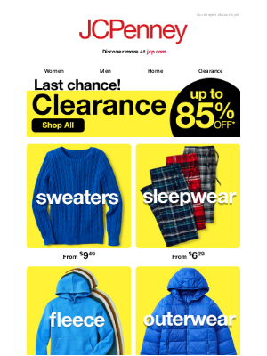 JCPenney - CLEARANCE, up to 85% Off 😲 It's legit!