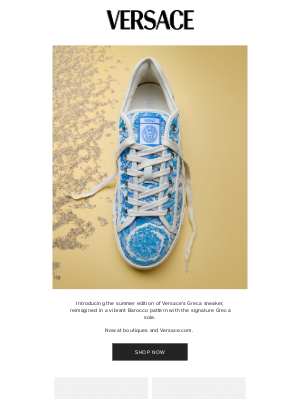 Versace - Greca Sneakers: Summer Edition