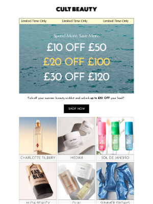 Cult Beauty (United Kingdom) - Hurry, your payday treat awaits…